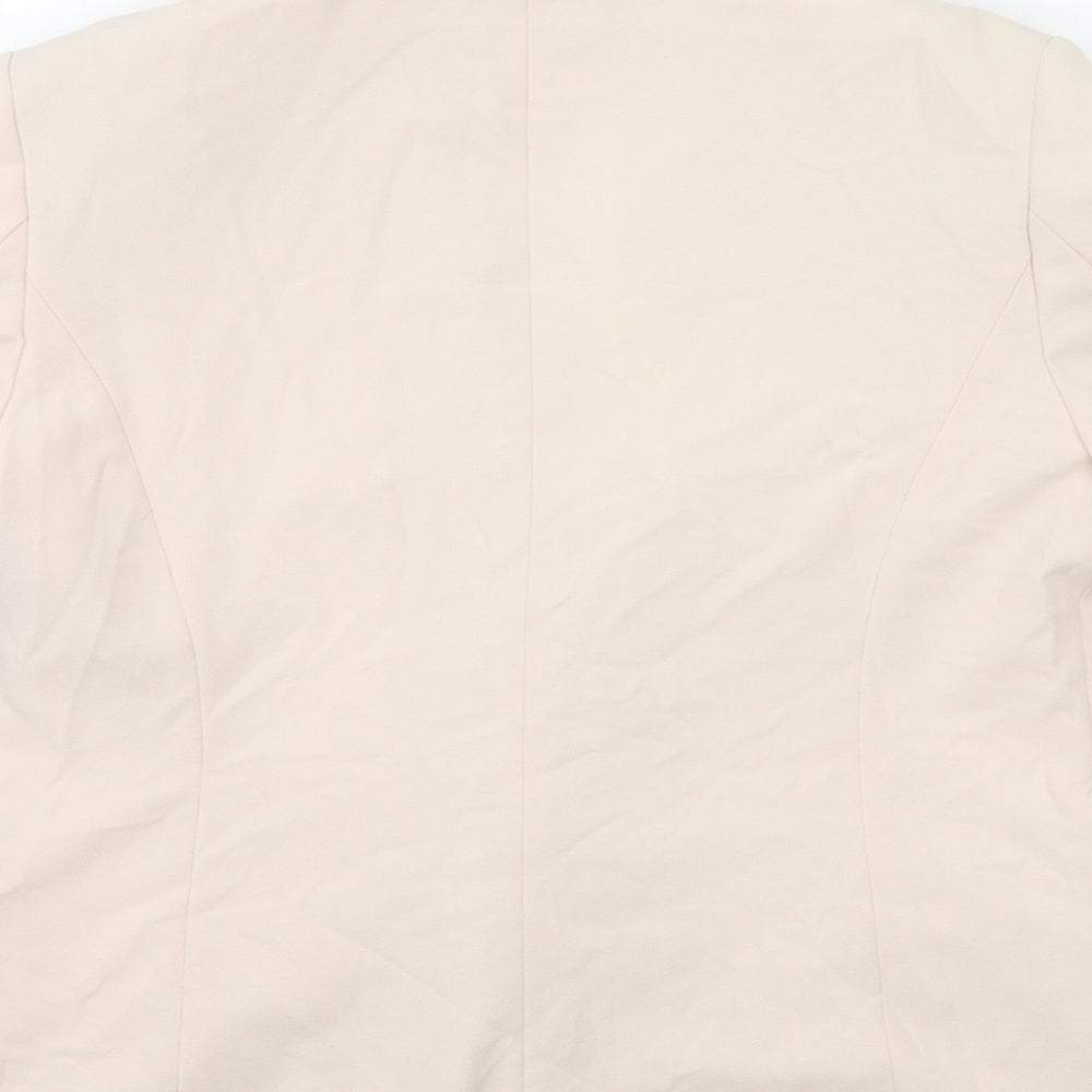 Marks and Spencer Womens Pink   Jacket Blazer Size 10