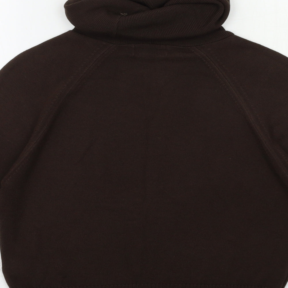 Essentials Womens Brown  Knit Pullover Jumper Size 14