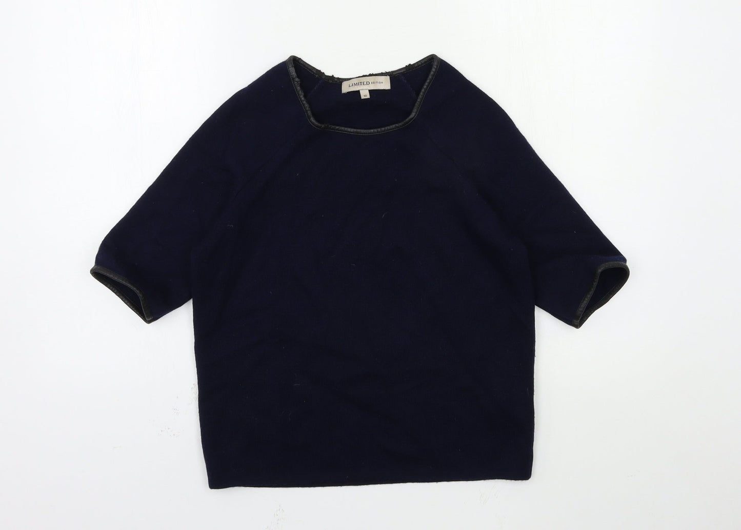 Marks and Spencer Womens Blue  Knit Pullover Jumper Size 10