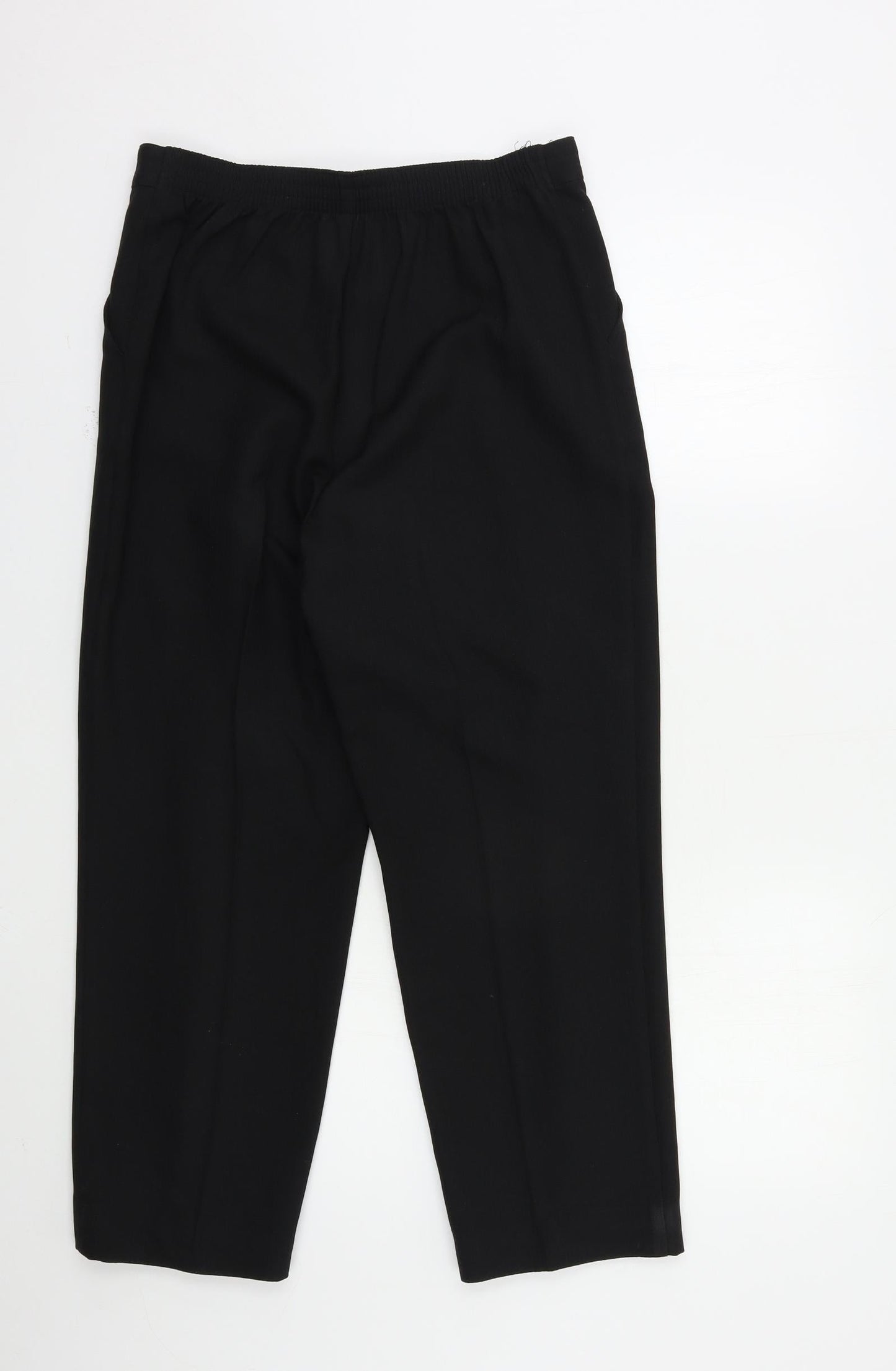 Marks and Spencer Womens Black   Trousers  Size 10 L27 in