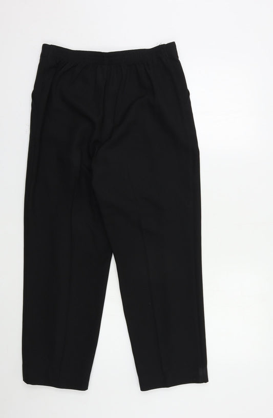 Marks and Spencer Womens Black   Trousers  Size 10 L27 in