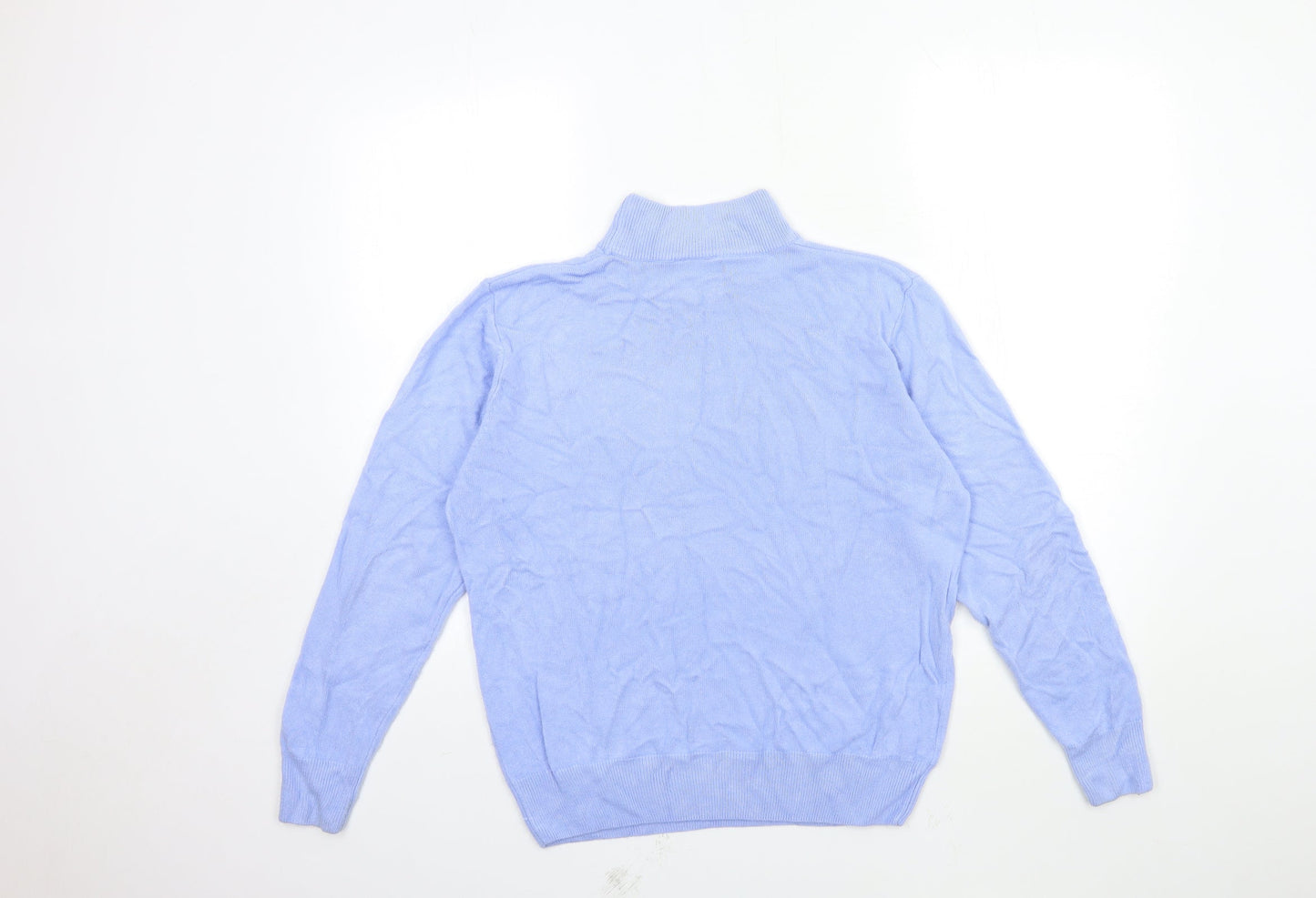 isabelle Womens Blue  Knit Pullover Jumper Size M