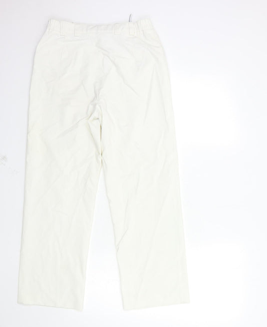 Wichile Womens White   Trousers  Size 10 L26 in
