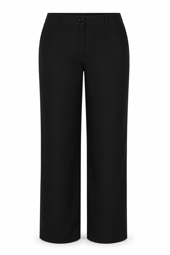 Fomanta Womens Black   Trousers  Size 12 L30 in