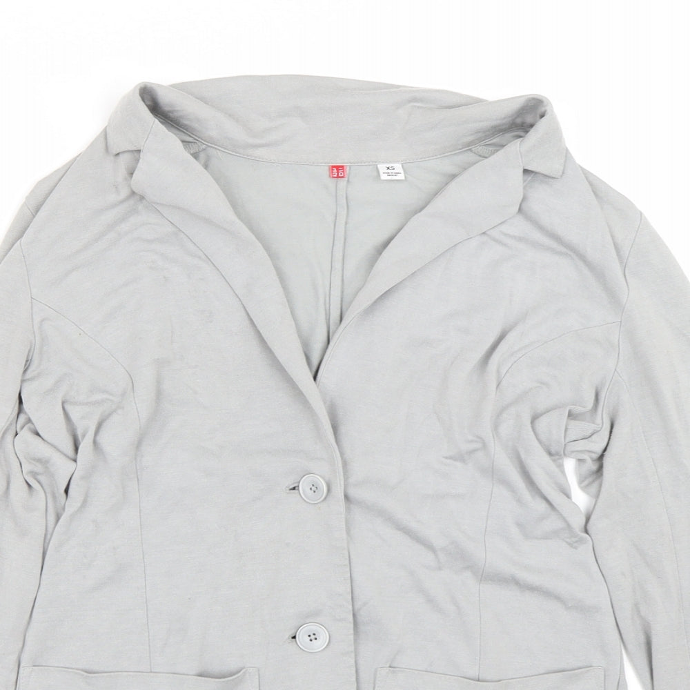 Uniqlo Womens Grey   Cardigan Jumper Size XS