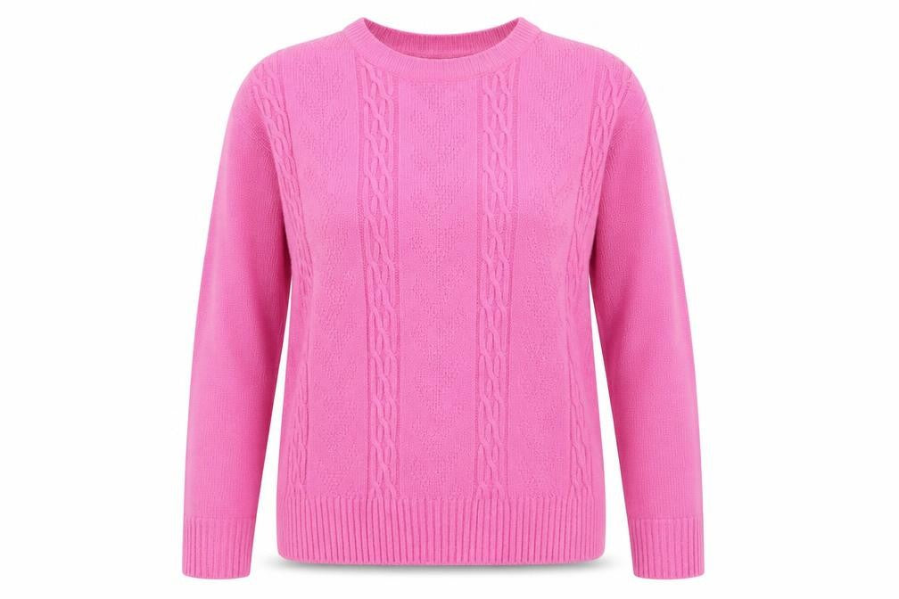 Choice Womens Pink   Pullover Jumper Size XL