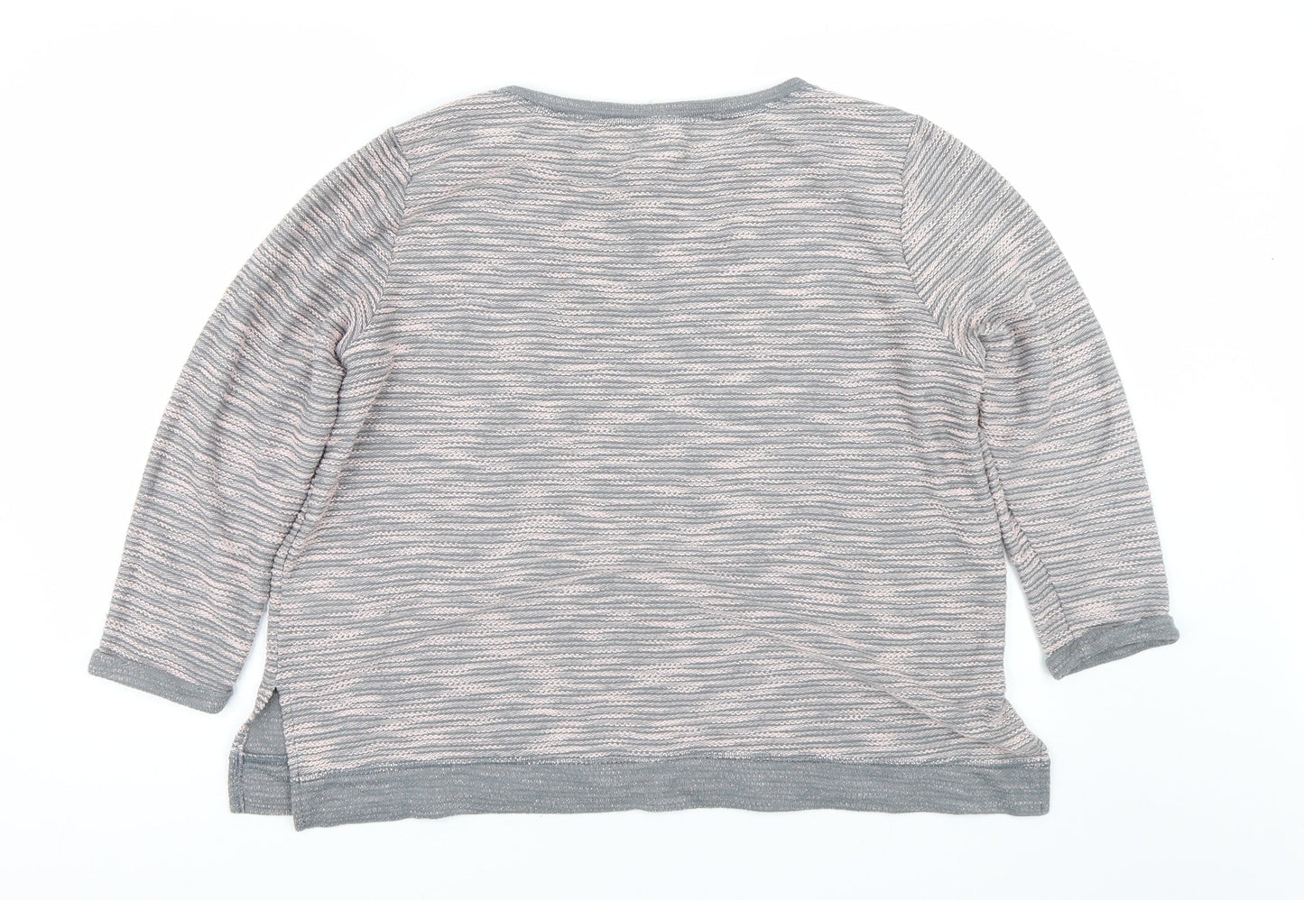 H&M Womens Grey   Pullover Jumper Size L