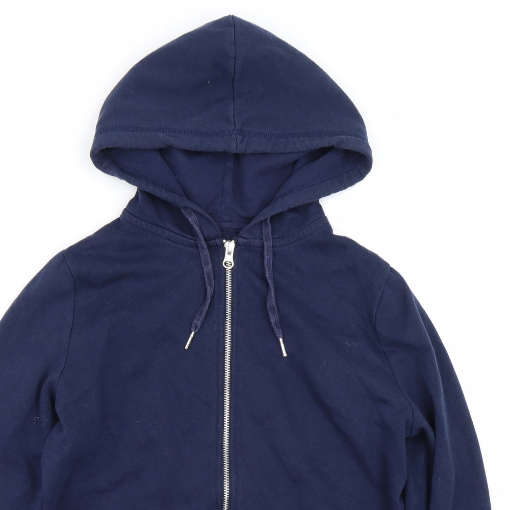 TU Womens Blue   Pullover Hoodie Size 10