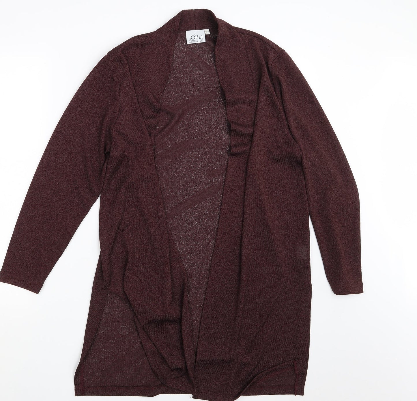 Jorli Womens Purple   Wrap Jumper Size 12