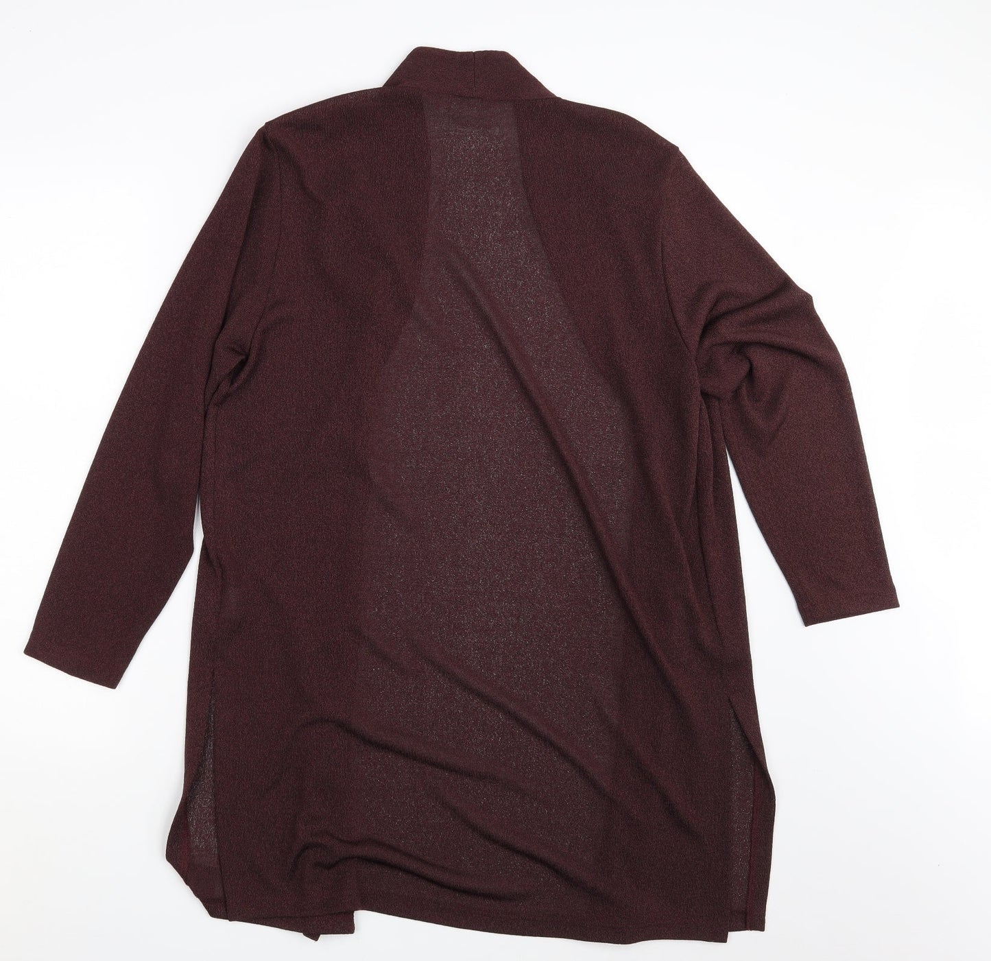Jorli Womens Purple   Wrap Jumper Size 12