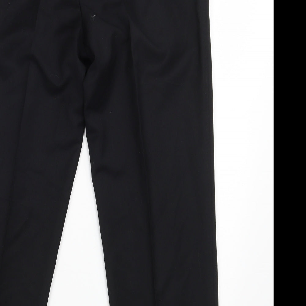 Preworn Mens Black   Trousers  Size 30 in L27 in