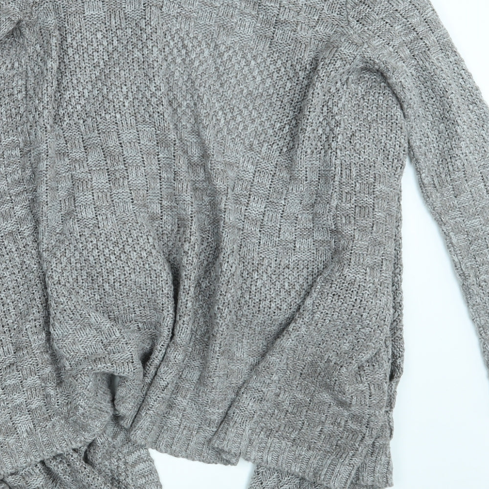 NEXT Womens Beige   Wrap Jumper Size XS