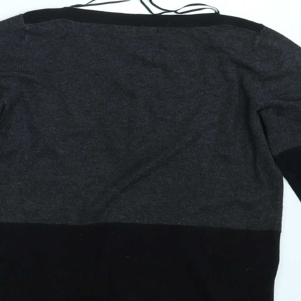 Papaya Womens Black   Pullover Jumper Size 10