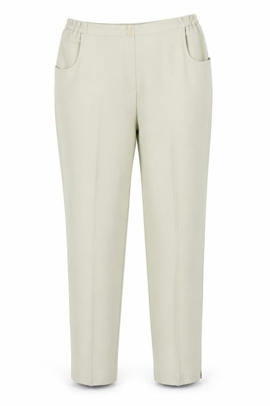 Marks and Spencer Womens Beige   Trousers  Size 20 L31 in