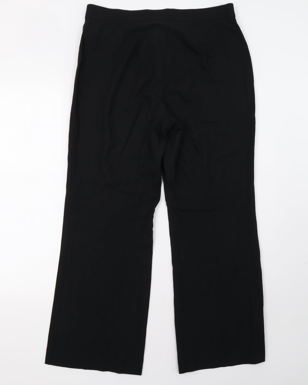 Marks and Spencer Womens Black   Trousers  Size 14 L30 in