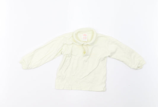 Boots Baby Yellow   Basic Polo Size 12-18 Months