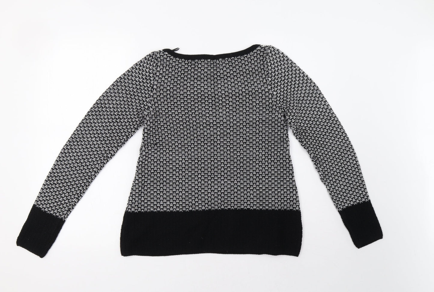 NEXT Womens Black   Pullover Sweatshirt Size 6