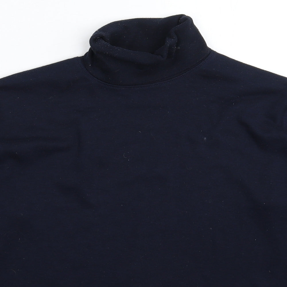 SQV Mens Blue   Pullover Sweatshirt Size M
