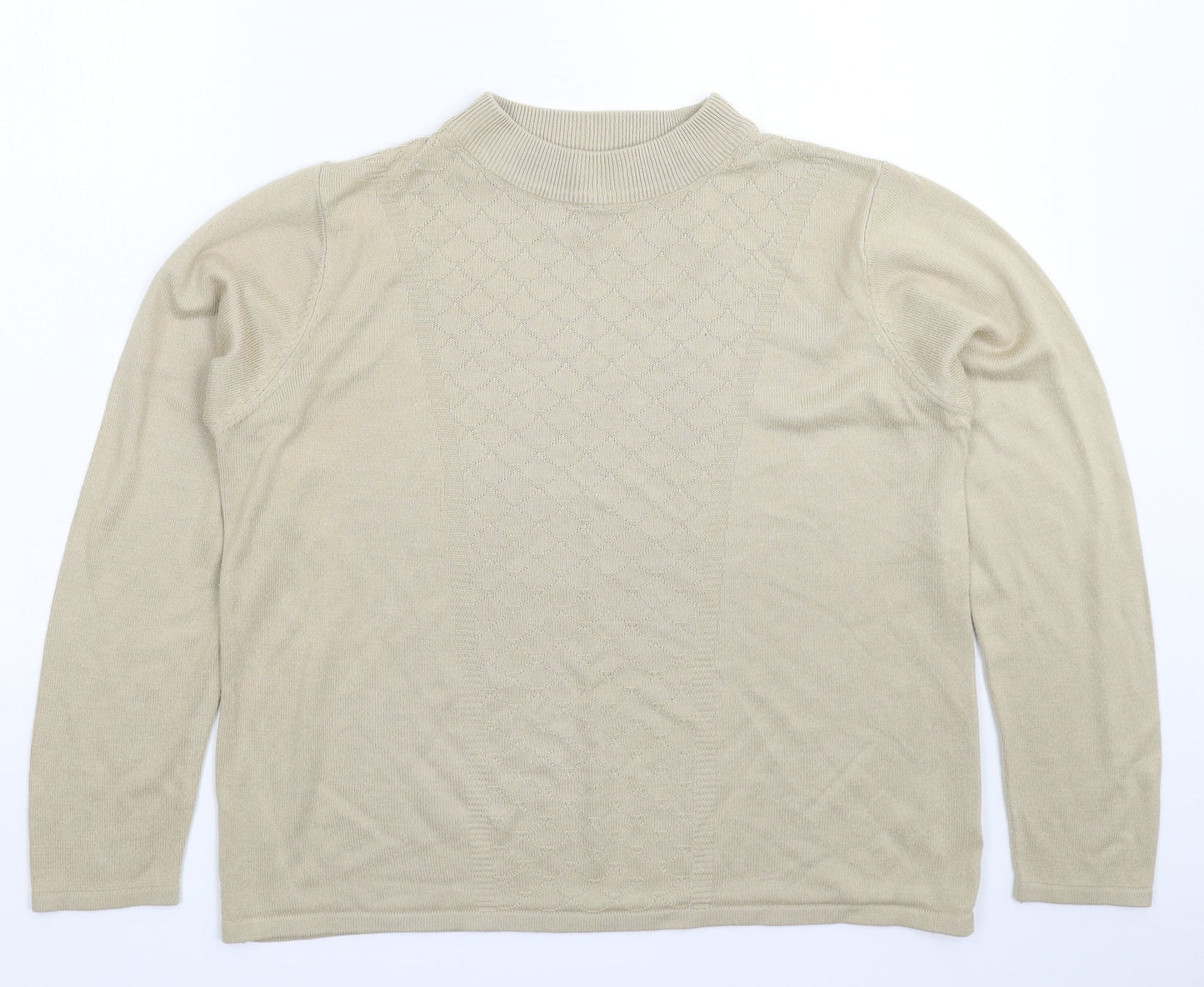 Casamia Womens Grey  Knit Pullover Jumper Size L