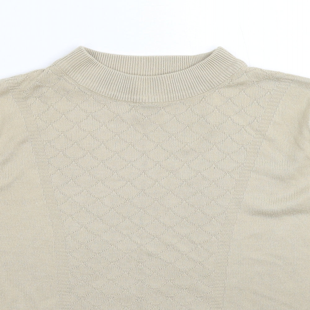 Casamia Womens Grey  Knit Pullover Jumper Size L