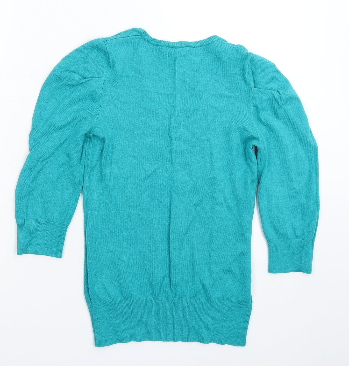 Dorothy Perkins Womens Green  Knit Pullover Jumper Size 8