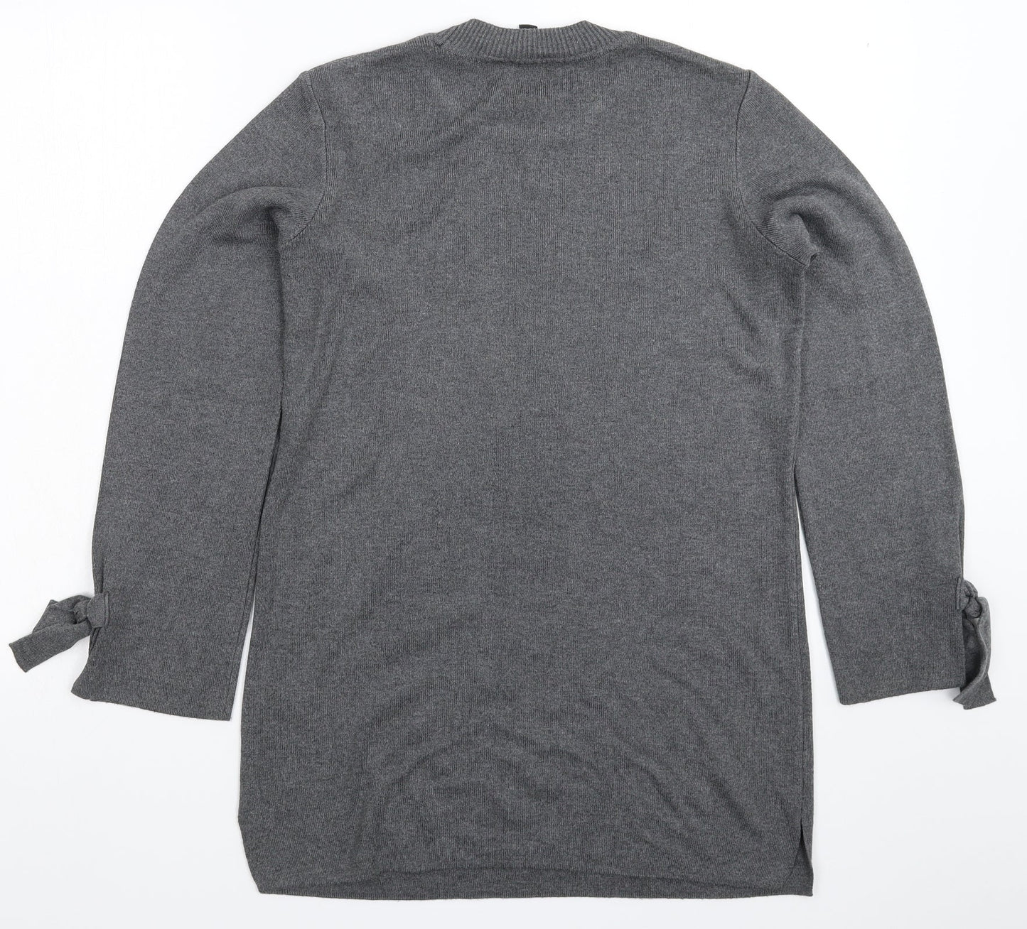 Dorothy Perkins Womens Grey  Knit Pullover Jumper Size 6