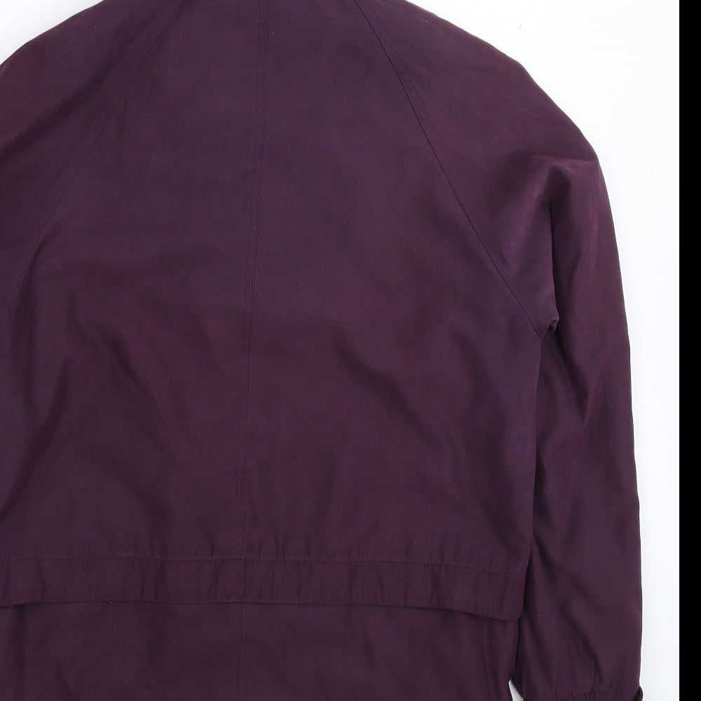 BHS Womens Purple   Parka Coat Size 10