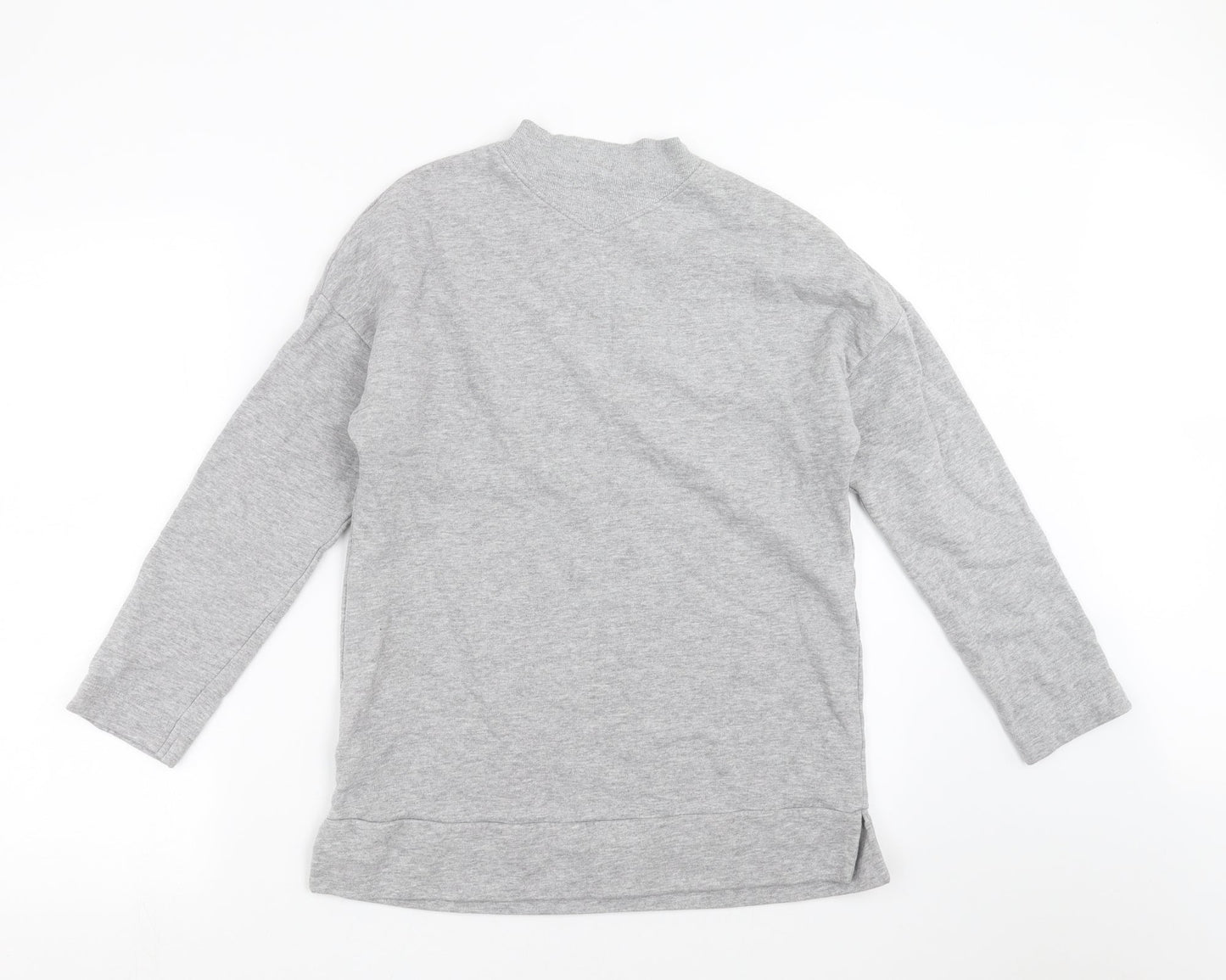 TU Womens Grey   Pullover Sweatshirt Size 8