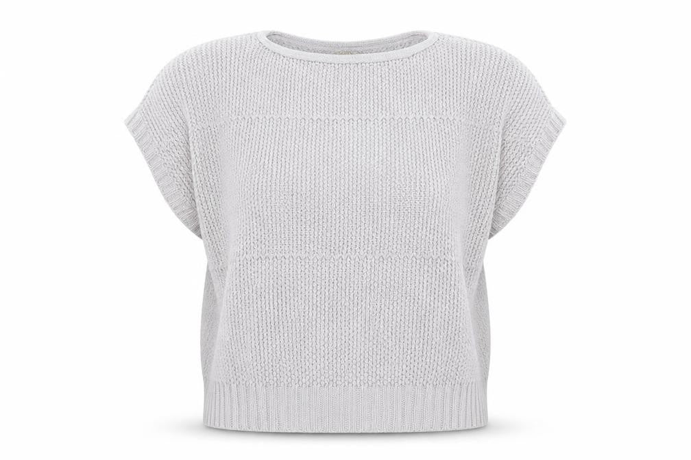 TU Womens Grey  Knit Pullover Jumper Size 12