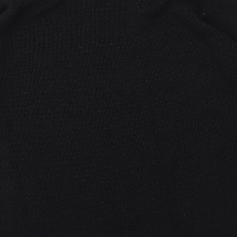 Easy Mens Black Houndstooth  Pullover Sweatshirt Size XL