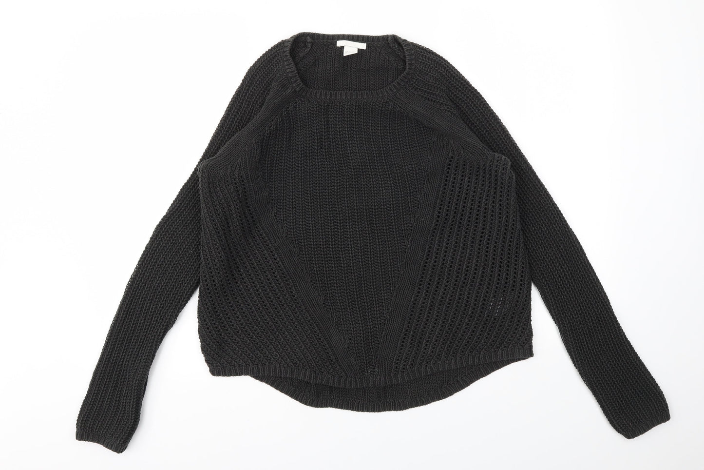H&M Womens Green   Pullover Jumper Size S