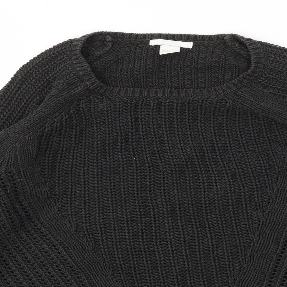 H&M Womens Green   Pullover Jumper Size S