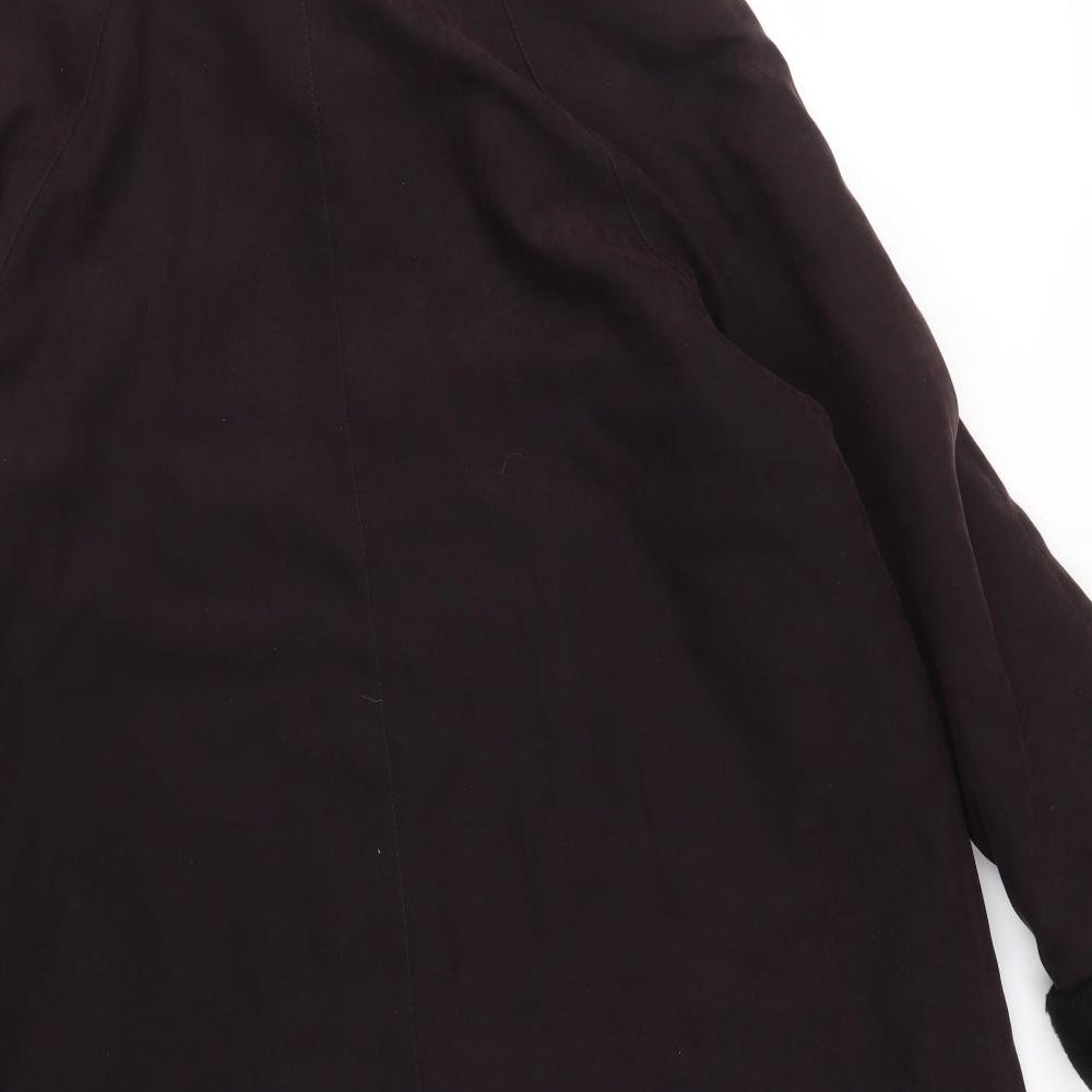 NITUSCH Womens Purple   Jacket Coat Size L
