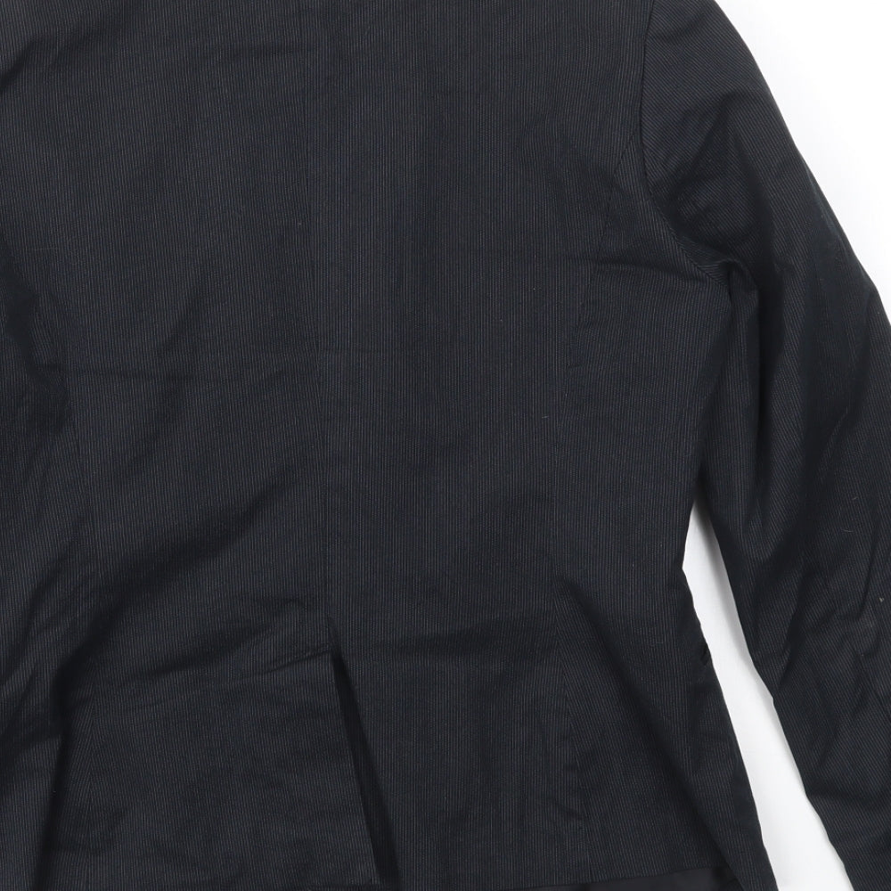 H&M Womens Blue   Jacket Blazer Size 10