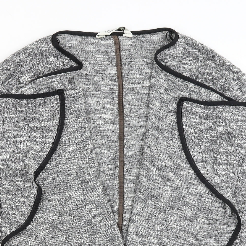 Miss Selfridge Womens Grey   Cardigan Jumper Size M