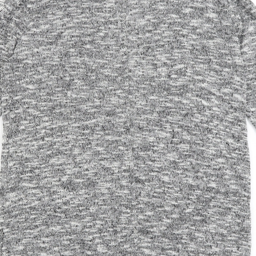 Miss Selfridge Womens Grey   Cardigan Jumper Size M