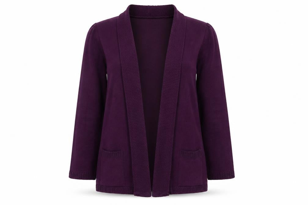 ME Womens Purple   Cardigan Jumper Size M