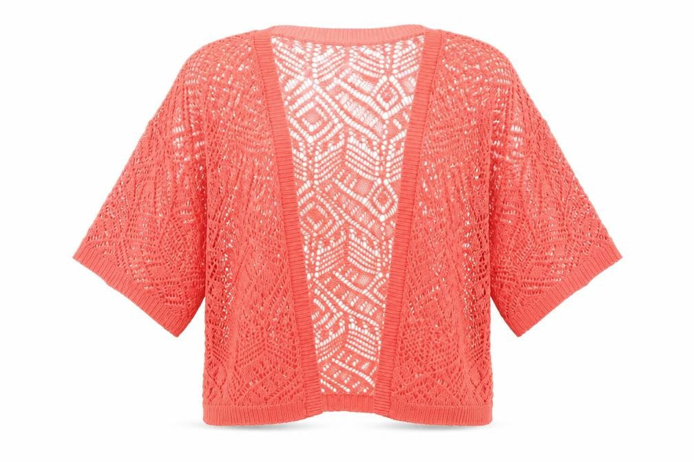 New Look Womens Pink   Wrap Jumper Size 14