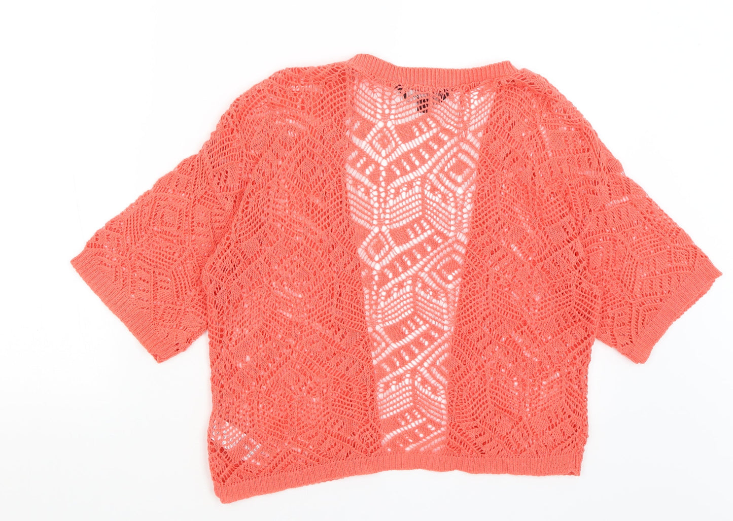 New Look Womens Pink   Wrap Jumper Size 14