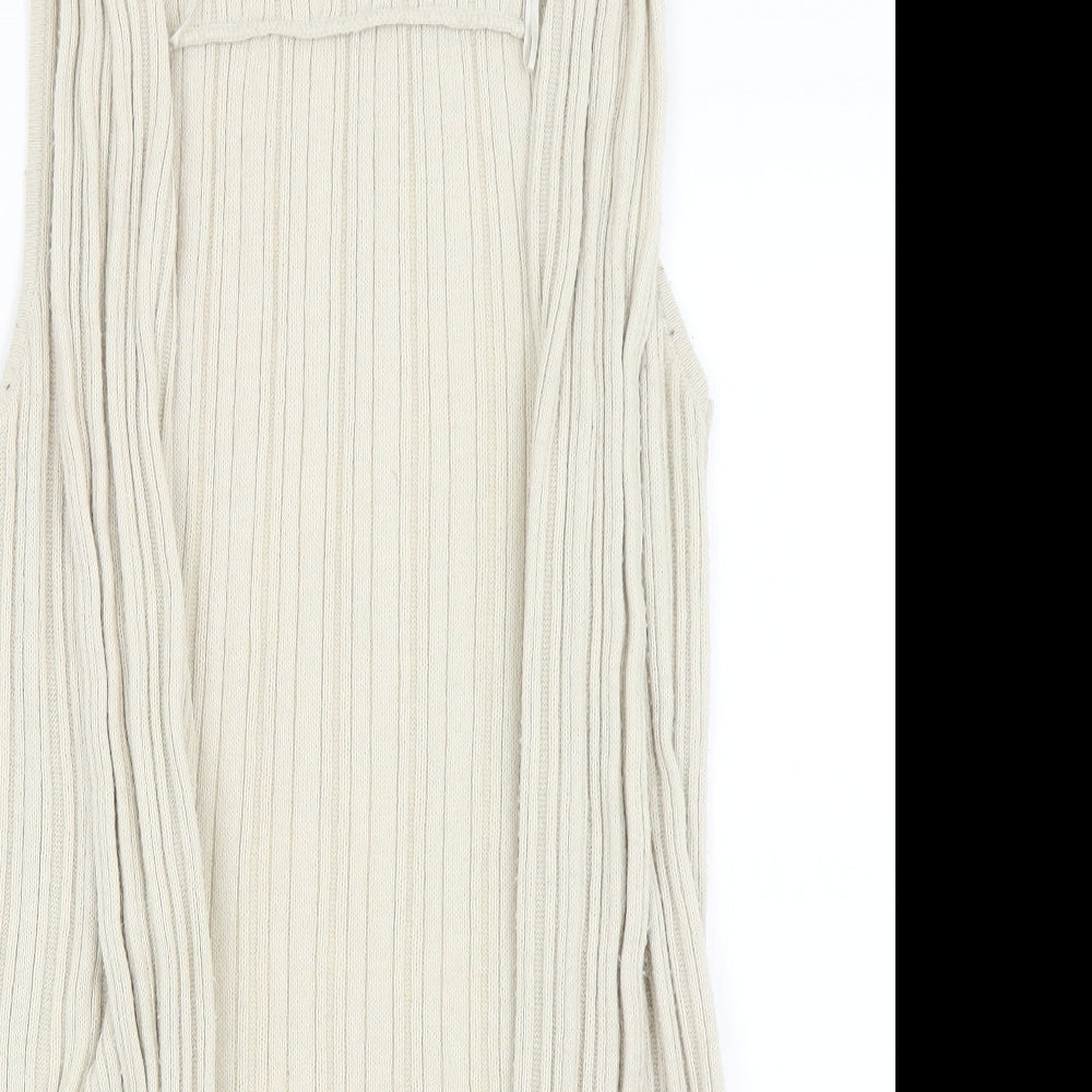 River Island Womens Ivory   Vest Jumper Size 8