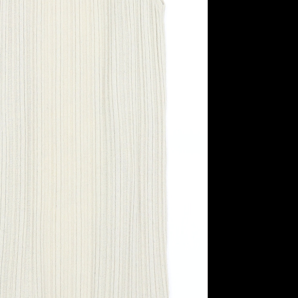 River Island Womens Ivory   Vest Jumper Size 8