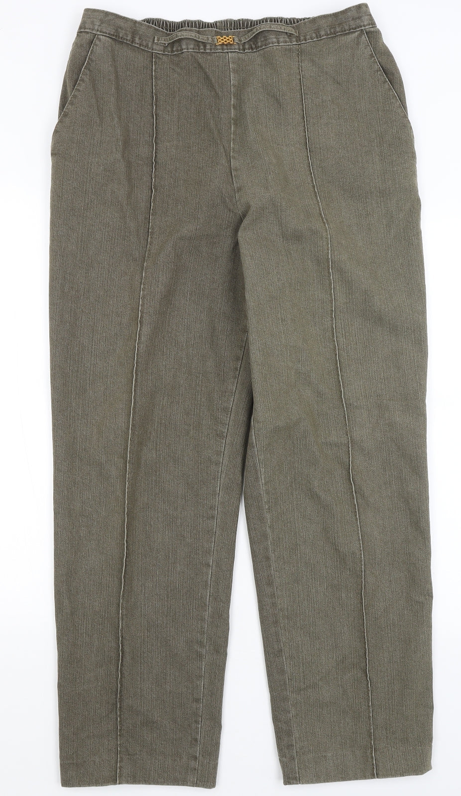Preworn Womens Green   Trousers  Size L L29 in