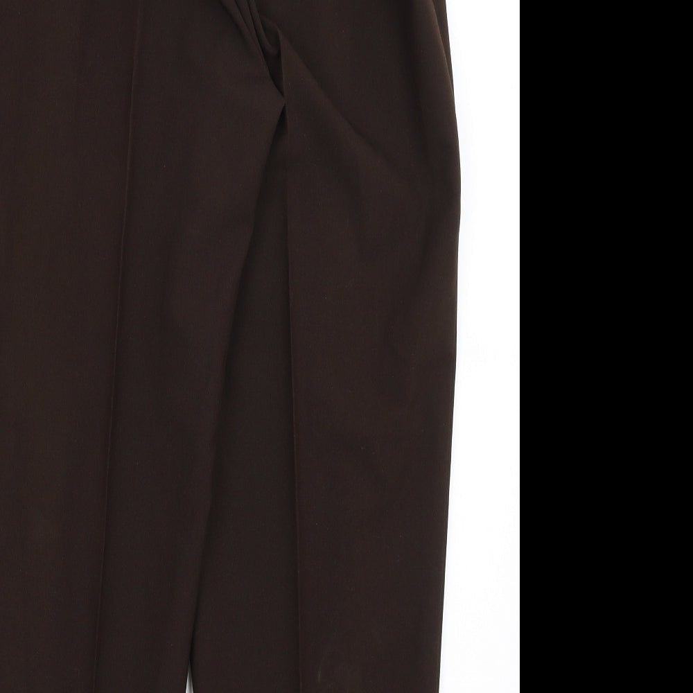 C&A Womens Brown   Trousers  Size 18 L26 in