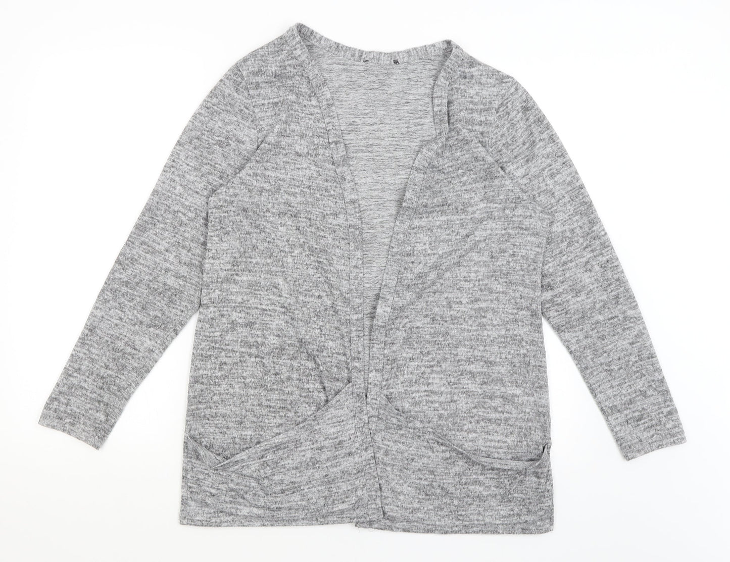 New Look Womens Grey   Cardigan Jumper Size 16