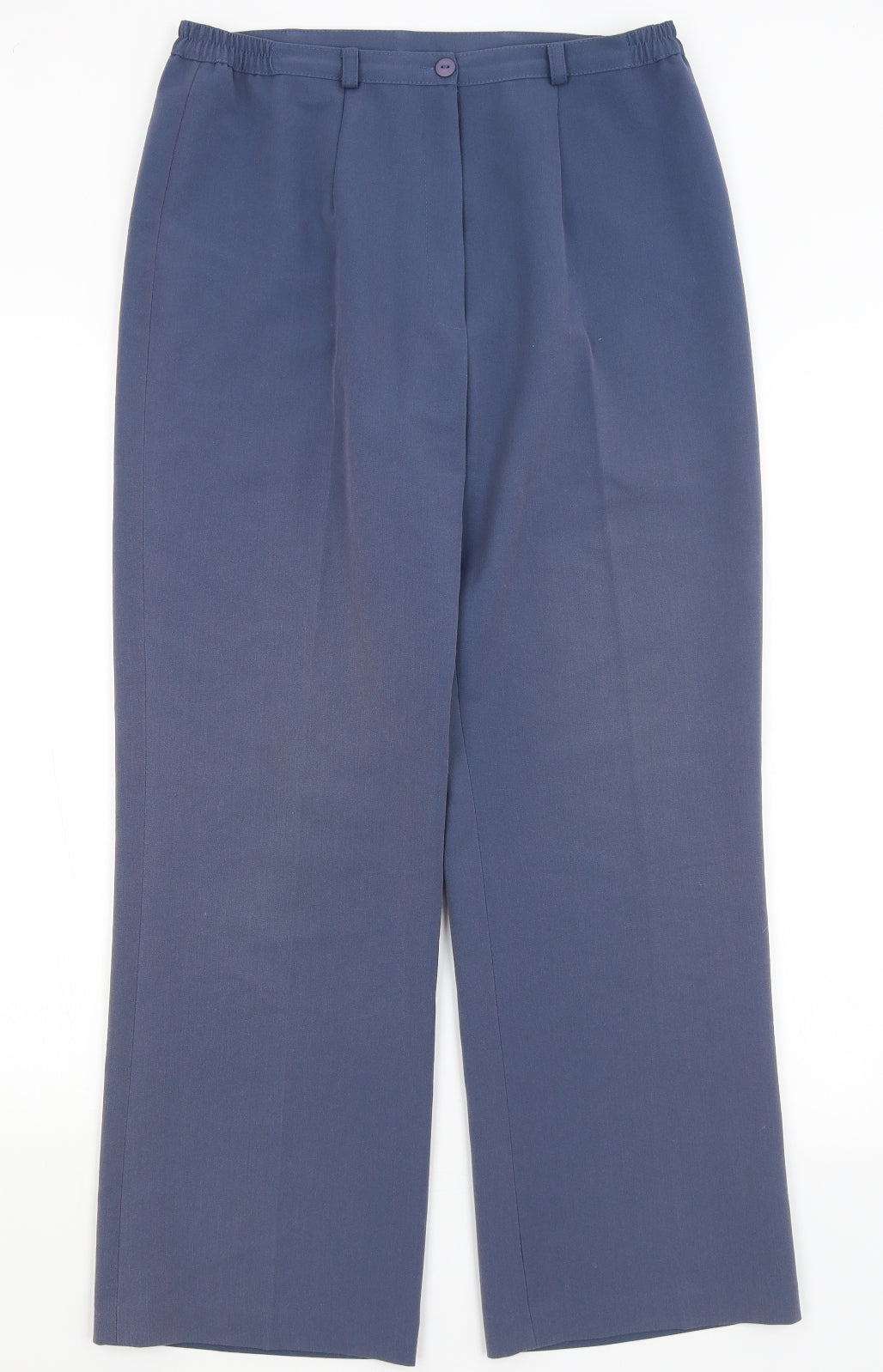Preworn Womens Blue   Trousers  Size 12 L27.5 in