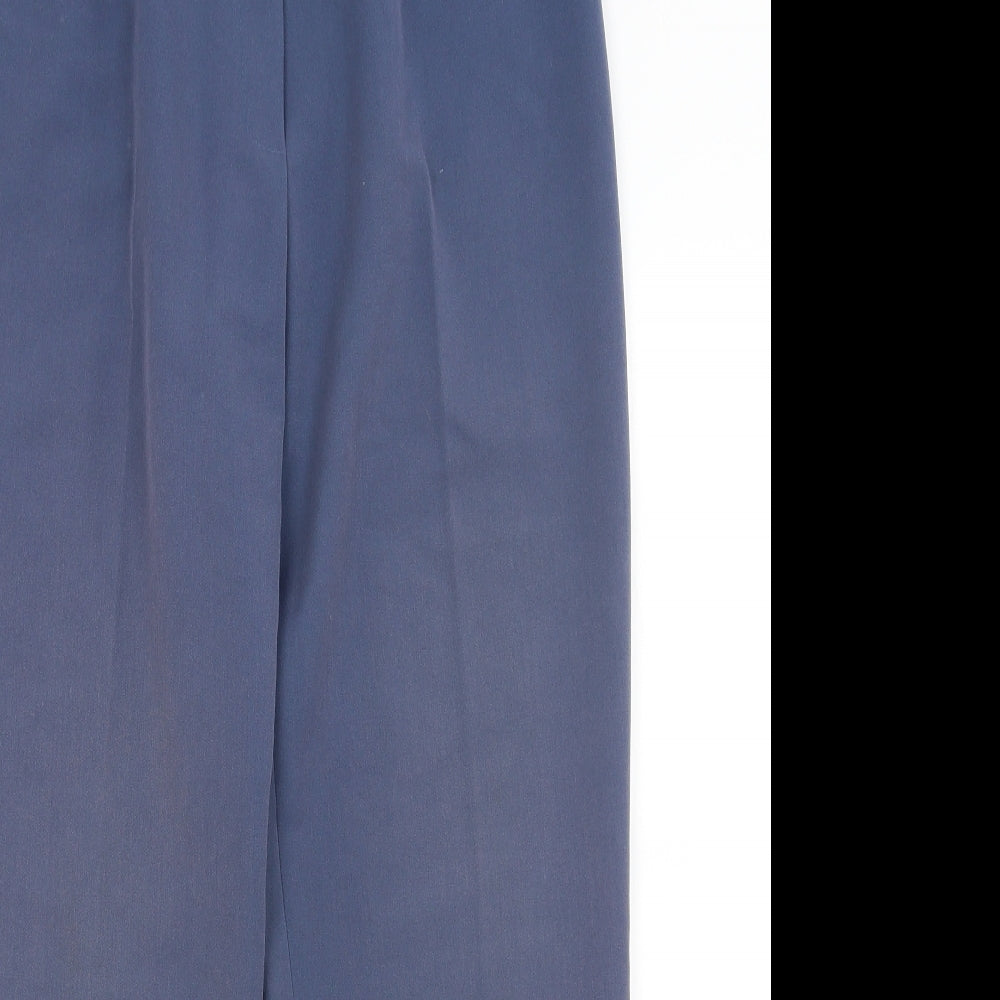 Preworn Womens Blue   Trousers  Size 12 L27.5 in