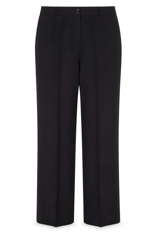 Isle Womens Black   Trousers  Size 10 L29 in