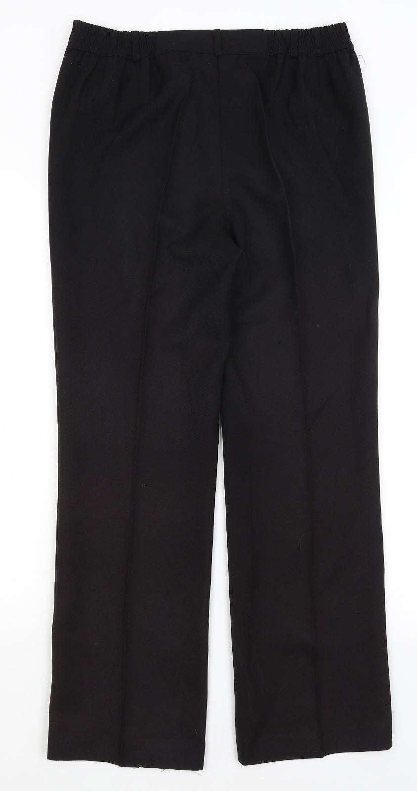 Isle Womens Black   Trousers  Size 10 L29 in