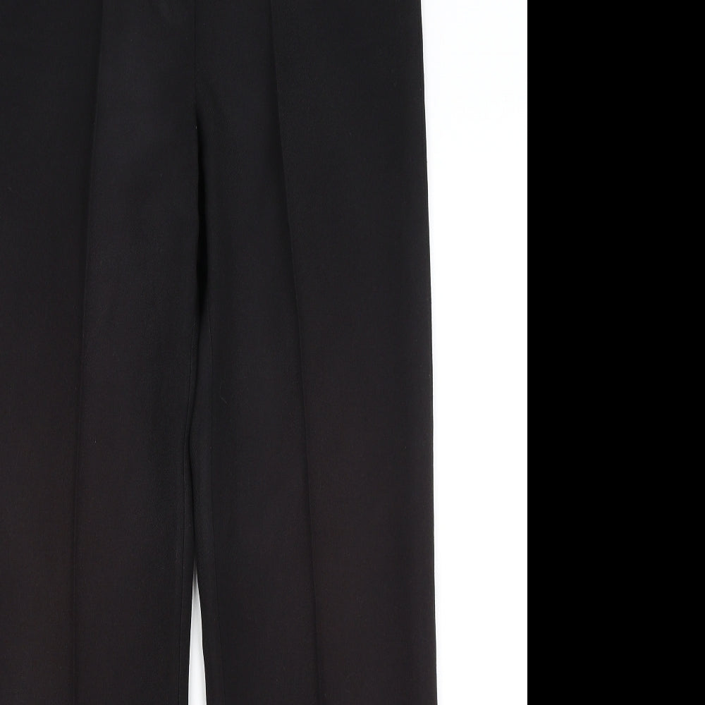 Isle Womens Black   Trousers  Size 10 L29 in
