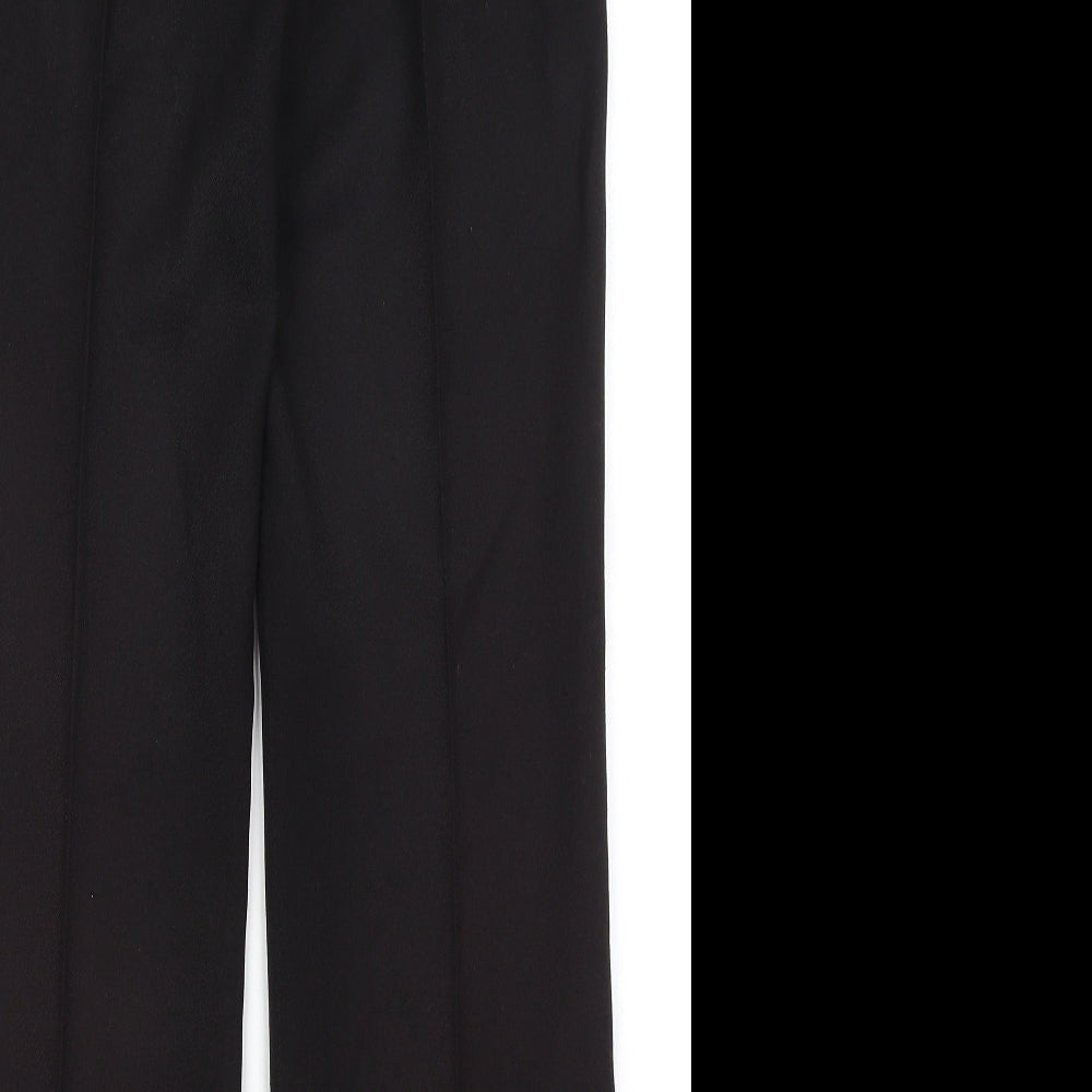 Isle Womens Black   Trousers  Size 10 L29 in